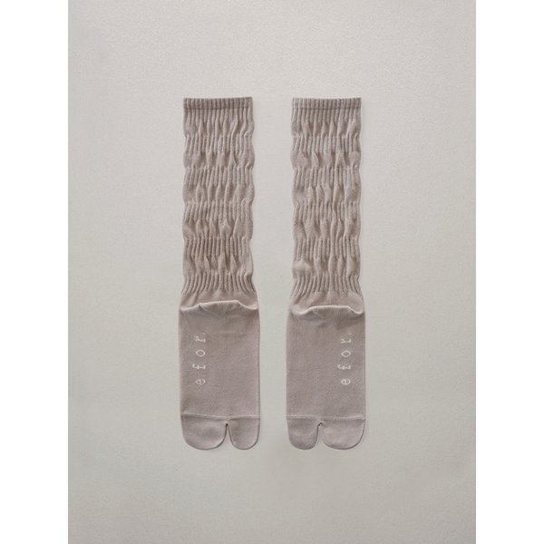 Pleated Tabi Socks SK
