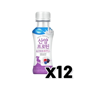 산양프로틴 요구르트베리믹스 150ml x 12개