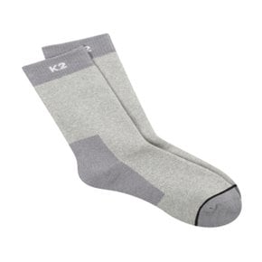 K2 케이투 KUA25S03KV 쿨맥스 통파일 중목 양말_OATMEAL GREY 4670298