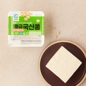 청정원 국산콩 찌개두부 400g