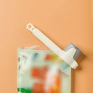  [BF12] 키친스 뚜껑달린 비닐봉지 밀폐캡 밀봉집게 4p세트