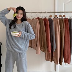 집콕룩] 데일리 수면 잠옷 팬츠 세트/홈웨어/파자마/면/거즈/잠옷/내복/내의/극세사/양털/후리스