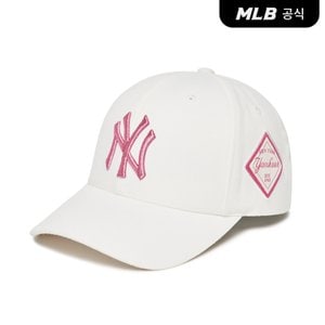 MLB [코리아공식]다이아몬드 스트럭쳐 볼캡 (3Color)