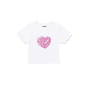 lotsyou_THE FRIEND HEART CANDY Tee Pink