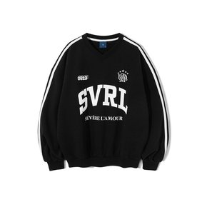 SVRL Club Vneck Sweatshirt T84 - Black