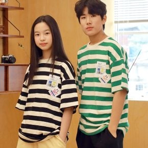 ST마크 반팔 티셔츠 맨투맨 / 남아 주니어 의류 초등학생 옷