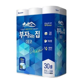 부자되는집 3겹 30롤 휴지 화장지