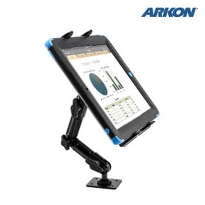 TAB806 아콘 ARKON 슬림그립 다목적 태블릿 거치대 - 헤비듀티 10 1관절 스크류 고정식 (25cm)