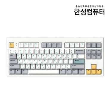 브라보세컨즈 한성컴퓨터 TFX GTO Wireless 로보 (갈축) 블루투스 가스켓 키보드