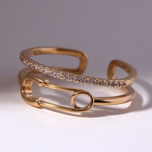 카리프 레이어드 반지(free,L) RA0614