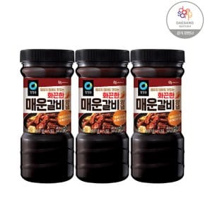 청정원 매운 갈비 화끈한맛 840gX3