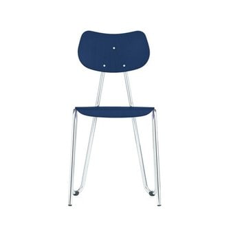 엘엔씨스텐달 [이노메싸/L&C stendal] Arno 417 Chair Dark Blue / Chrome  다크 블루 / 크롬 (예약주문)