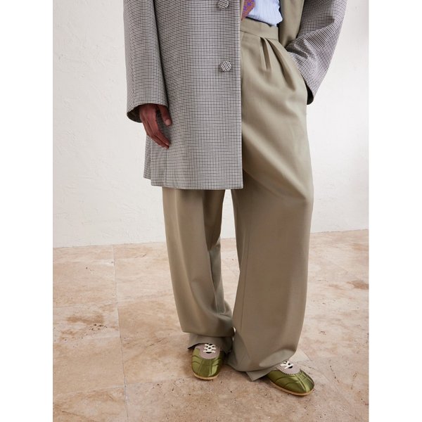 가죽 트리밍 퀼티드 새틴 스니커즈 46376663163006333