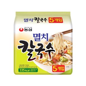 농심 멸치 칼국수 98g 멀티 x8개