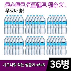 코스트코 미스터윤 샘물 2L x 6 x 6팩 36개 생수