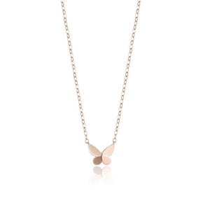 18K NEW 행운모티브 나비 목걸이 LNN25006G