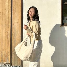 Pillow Hobo Bag_BEIGE