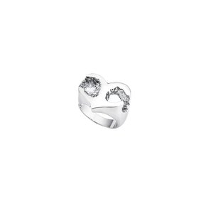 NO.307 [SILVER] HEART METEOR RING