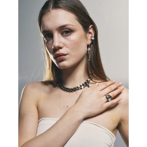 NO.307 [SILVER] HEART METEOR RING