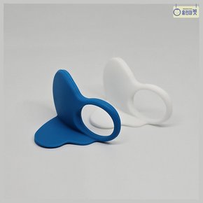 야구 타자 실리콘 엄지보호대 링일체형 배트스윙 훈련 손가락 보호 화이트