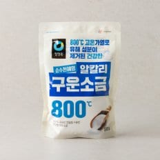 청정원 천일염구운소금 500g