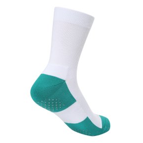 25SS 여성 상단 로고 메쉬 장목 양말 TWASO5603-100