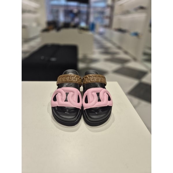 [여주점] Polygon slide sandal(pink)_DG2AM25037PIK