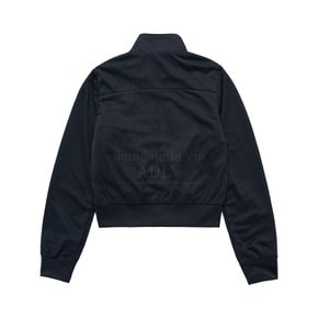 SYMBOL NEEDLEWORK MESH CROP JACKET BLACK 심볼니들워크 메쉬크롭자켓 JKCSMS-BLK