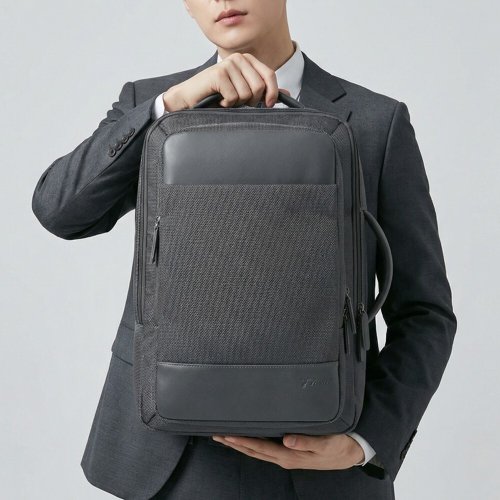 남성 비즈니스백팩 남자대학생백팩 노트북 태블릿 수납 확장형