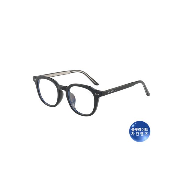 블루라이트차단 사각 뿔테 안경 블랙 VN8001CO 700