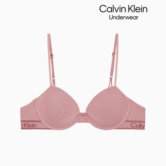 Calvin Klein Underwear 여성 토널 로고 코튼 AF 데미 브라 QF7948AD-VLZ