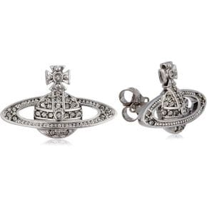 비비안 웨스트우드 귀걸이 Vivian 미니 BAS RELIEF Earrings Rattan Rhinestone 274113