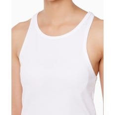 여성 25SS 100% 리브드 탱크 탑(QS7492-100)