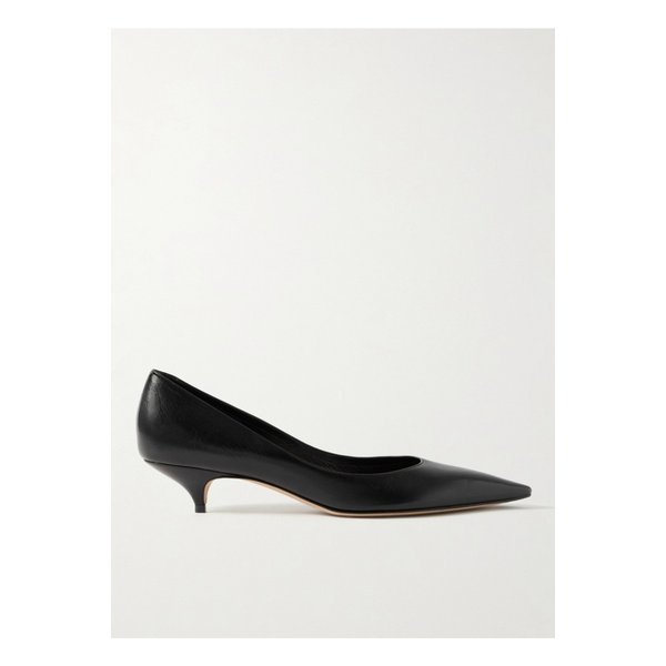 리사 가죽 펌프스 블랙 46376663162895522