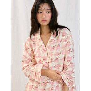 [SEMI_WIDE FIT] BASIC Womens Pajama Set_Long Sleeve