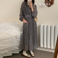 KARRA 페미닌레오파드원피스_A4S0699