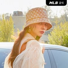 [코리아공식][가격 인하] 클래식 모노그램 자카드 버킷햇 NY (BEIGE)