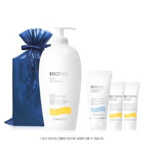 [SSG추석] 오비타미네 바디 밀크 400ml 세트 (+레꼬포렐 바디밀크 50ml, 핸드크림 40ml)