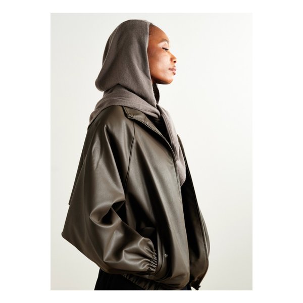 아치4 지기 후드 캐시미어 스카프 그레이 46376663162866752