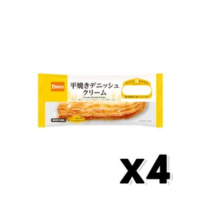 히라야키 데니쉬 크림 패스트리 베이커리간식 80g x 4개