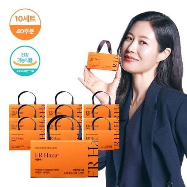갱년기 여성건강 이알하나 ERr731 10박스 (40주분)