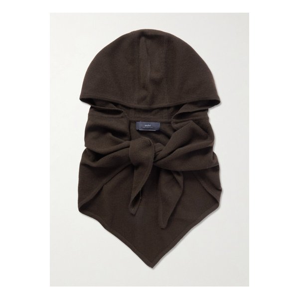 아치4 지기 후드 캐시미어 스카프 다크 브라운 46376663162866776