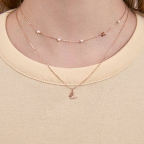 14K 목걸이 나비 RA26A11T