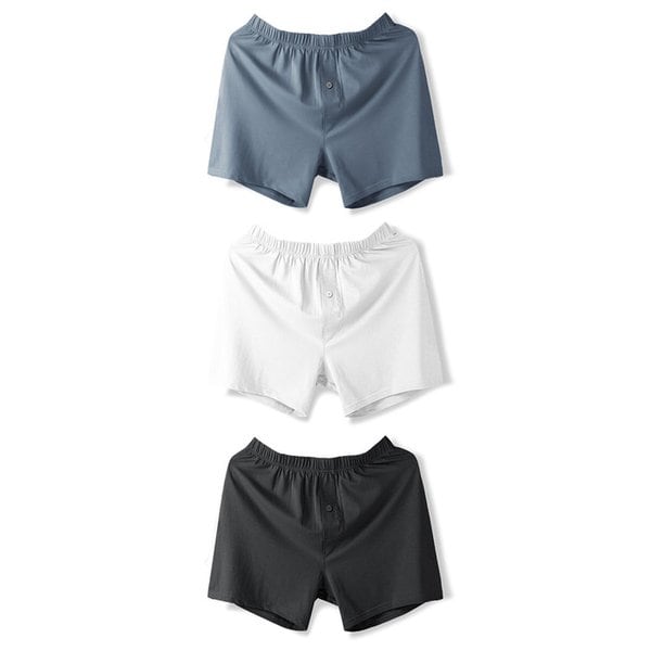 코튼 복서 트렁크 남성용 3colors - 3P