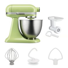 키친 에이드 KitchenAid 3.5QT 스탠드 믹서+후드 그라인더 특별 세트 멜론