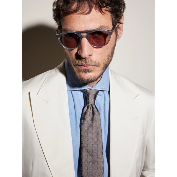 브루넬로쿠치넬리 라운드 프레임 아세테이트 선글라스 46376663162992054