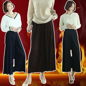 화제템따뜻한 겨울 벨벳바지3종 기모바지 데일리룩 주머니O