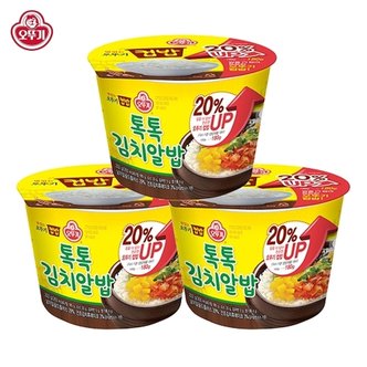  [오뚜기] 톡톡김치알밥 222G 3개