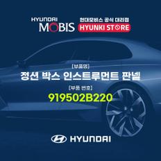 현대모비스정션 박스 인스트루먼트 판넬 (919502B220)