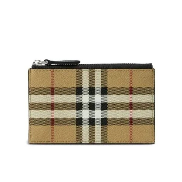 라프리마 버버리 빈티지 체크 카드 케이스 지퍼 카드지갑 8084166